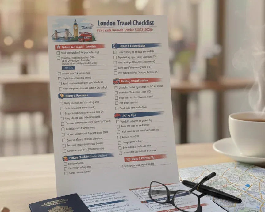 London Pre-Departure Checklist: Essential Tips for a Smooth Trip - Wanderly
