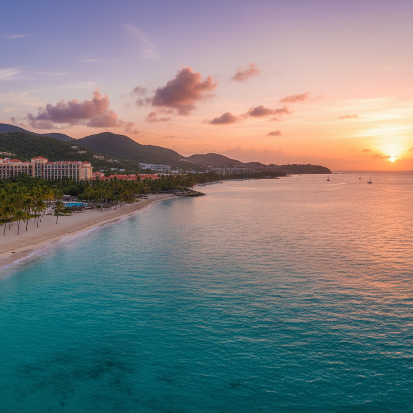 Image magnifique, resplendissante de Montego Bay